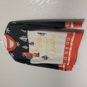 Merry Christmas Santa pee long sleeve